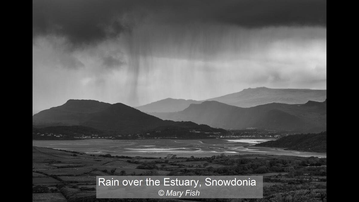 Rain over the Estuary, Snowdonia